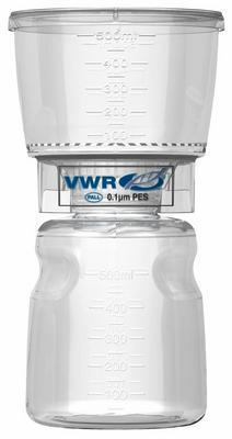 VWR® Bottle-Top Vacuum Filtration Systems featuring Pall Membranes