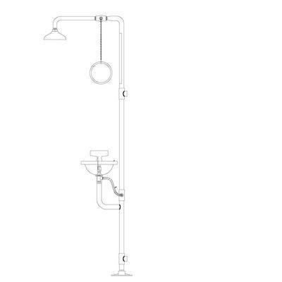 Safe-T-Zone® Select Series Combination Shower, Model SE-602, Speakman®