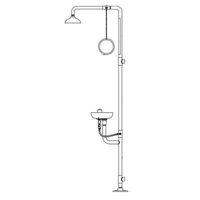 Traditional Series Combination Emergency Station, Model SE-696, Speakman®