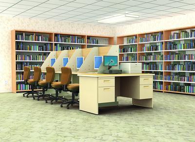 Pronto® Study Carrels with Lockable Raceway, Marvel® Office Furniture