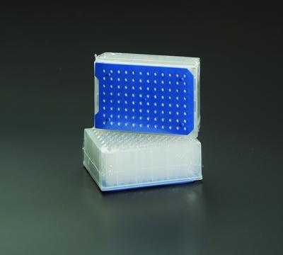 µLPlate® with Inserts Installed and Blue CapMat, MicroLiter