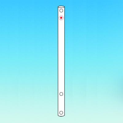 Glass Stirring Shaft, Drilled Type, 19mm, Ace Glass Incorporated