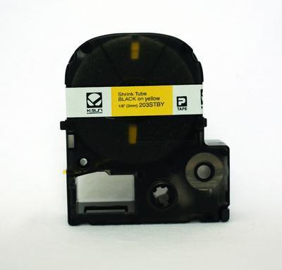 SHRINK TUBE 1/8 X 96IN BLK/YW