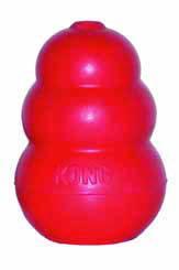 KONG TOY MEDIUM 3 1/2IN RED