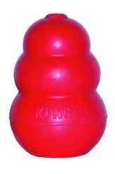 KONG TOY LARGE 4IN RED