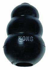 KONG TOY LARGE 4IN BLACK