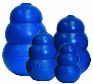 KONG TOY SMALL 3IN BLUE